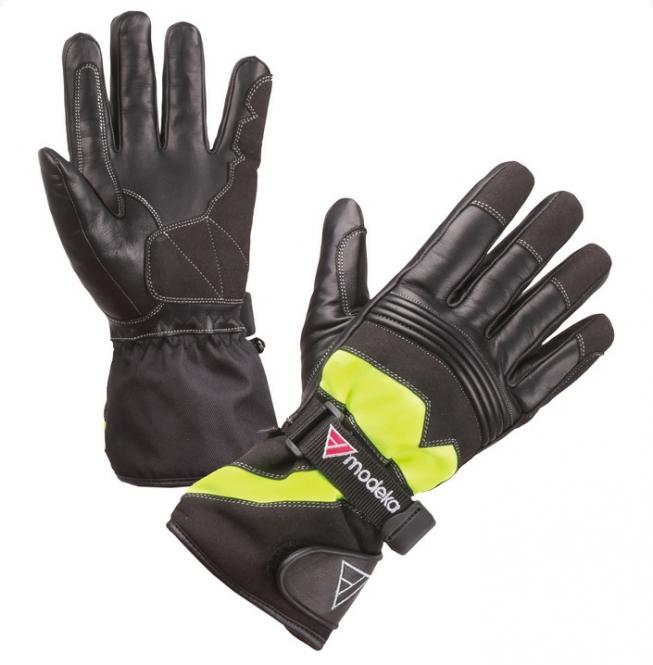 MODEKA FREEZE EVO HANDSCHUHE SCHWARZ/NEONGELB 9