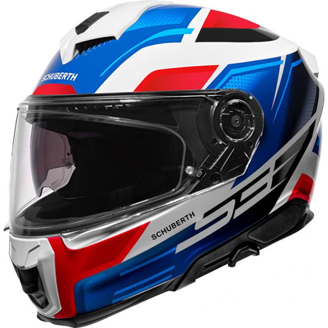 SCHUBERTH S3 STORM BLUE WEISS/BLAU/ROT 