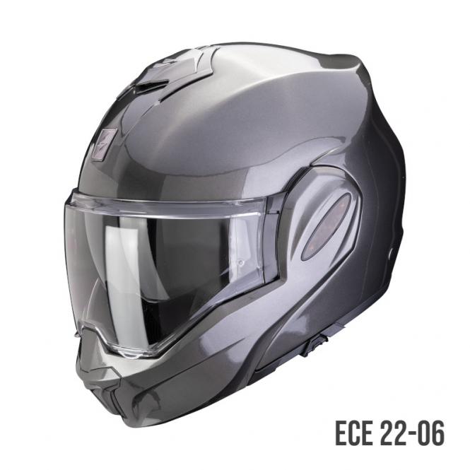 SCORPION EXO-TECH EVO PRO SOLID METALLIC/GRAU 