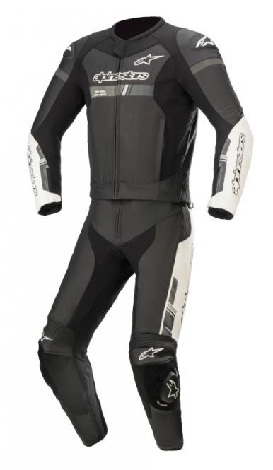 ALPINESTARS GP FORCE CHASER 2PC LEDERKOMBI 2-TEILIG SCHWARZ/WEIß 