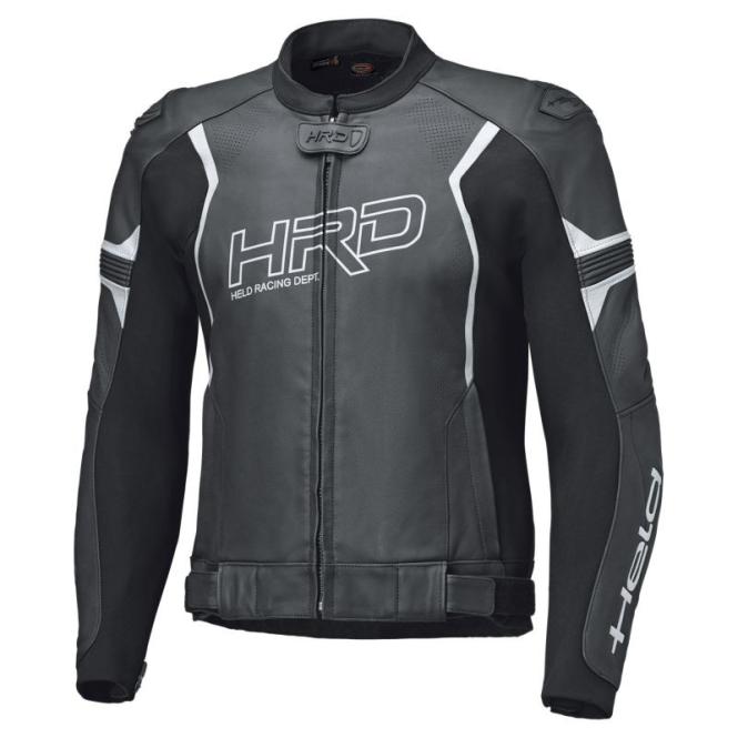 HELD STREET ROCKET 4 TOP LEDERJACKE SCHWARZ/WEIß 