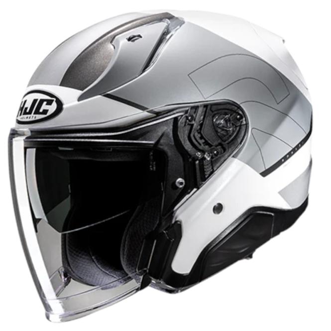 HJC RPHA 31 CHELET MC10 WEISS/GRAU 