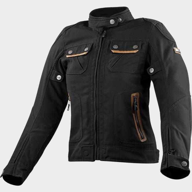 LS2 BULLET DAMEN JACKE SCHWARZ 