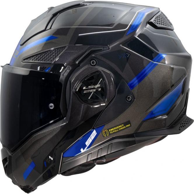 LS2 FF901 ADVANT X SPECTRUM SCHWARZ/TITAN/BLAU 