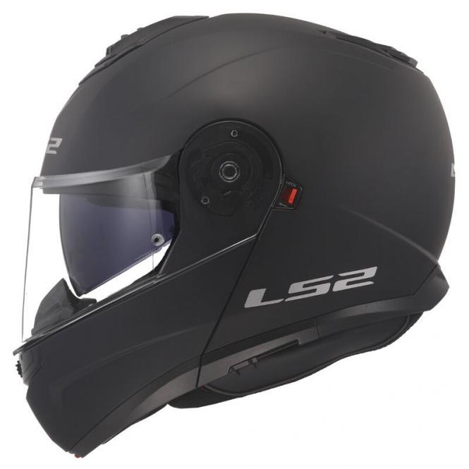 LS2 FF908 STROBE II SOLID MATT/SCHWARZ 