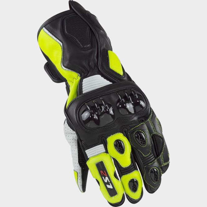 LS2 SWIFT HERREN HANDSCHUH SCHWARZ/NEONGELB 