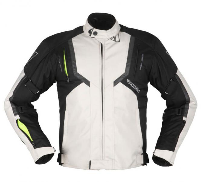 MODEKA ELOY JACKE HELLGRAU/SCHWARZ 