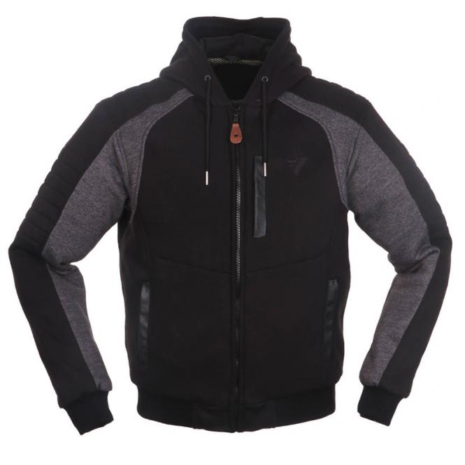 MODEKA HOOTCH HOODIE SCHWARZ/GRAU 