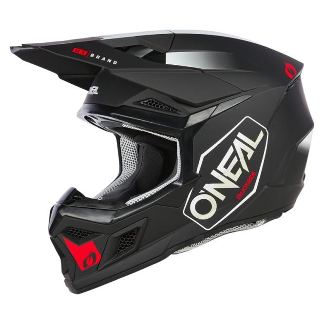 O´NEAL 3SRS 3SERIES HEXX V.24 HELM SCHWARZ/WEIß/ROT 