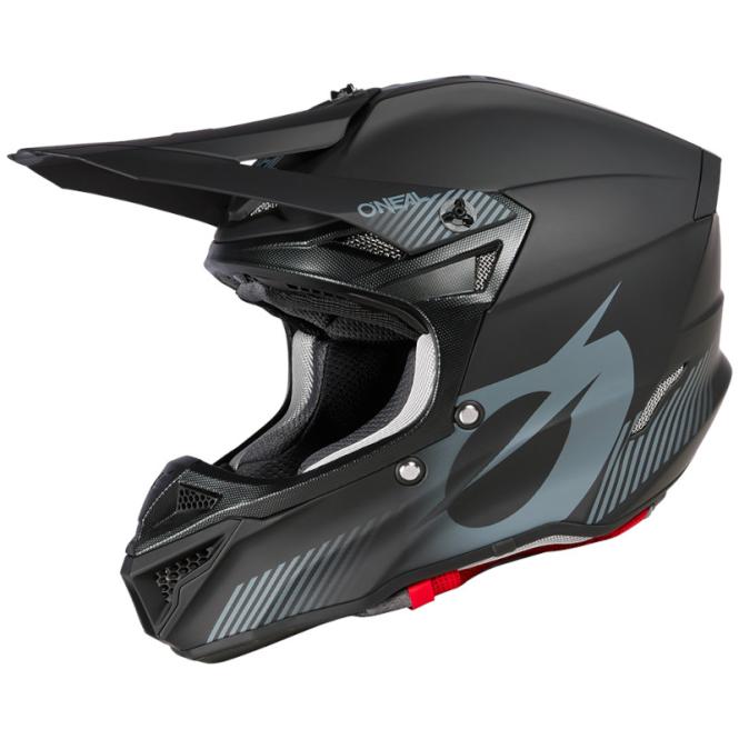 O´NEAL 5SERIES 5SRS SOLID V.25 MOTOCROSS HELM MATT/SCHWARZ 