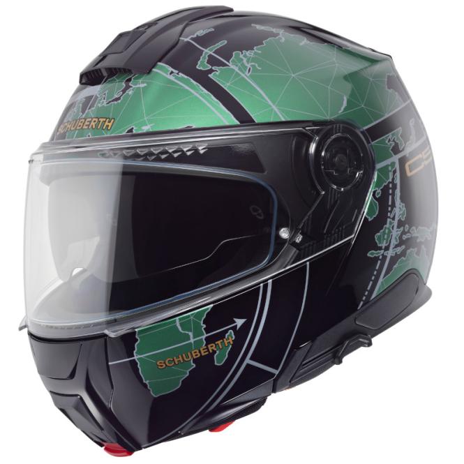 SCHUBERTH C5 GLOBE GRÜN SCHWARZ/GRÜN 