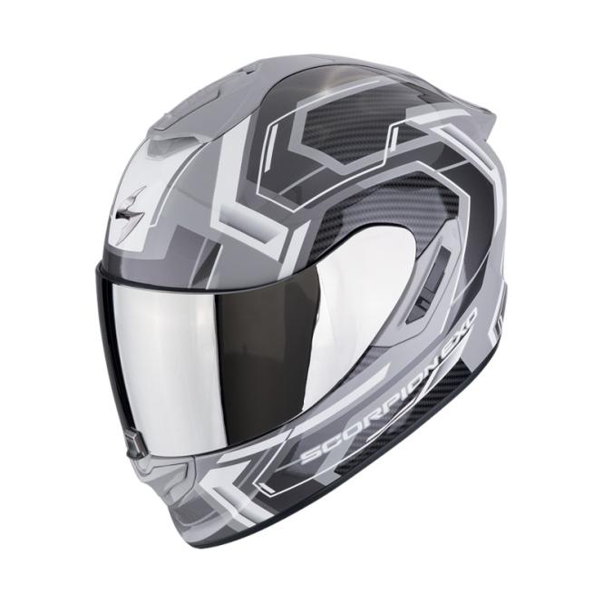 SCORPION EXO-1400 EVO II AIR LINART GRAU/WEISS 