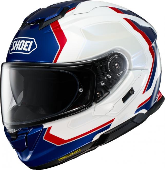 SHOEI GT-AIR 3 REALM TC-10 WEISS/BLAU/ROT 