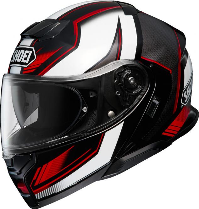 SHOEI NEOTEC 3 GRASP TC-5 SCHWARZ/WEISS/ROT 