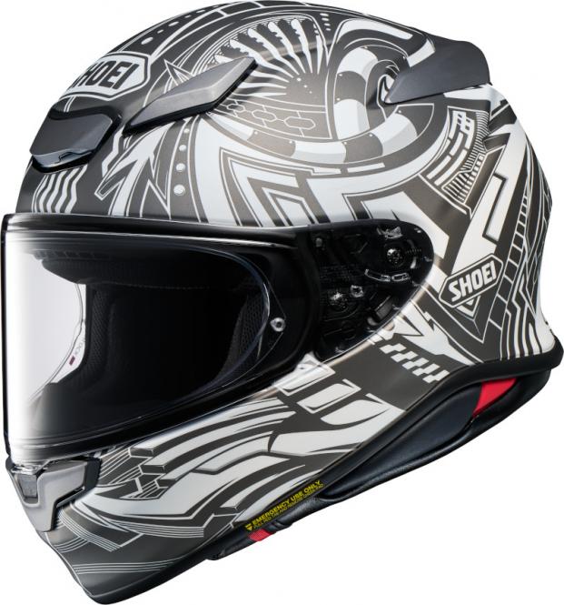 SHOEI NXR 2 BEAUT TC-6 MATT/SCHWARZ/GRAU/WEISS 