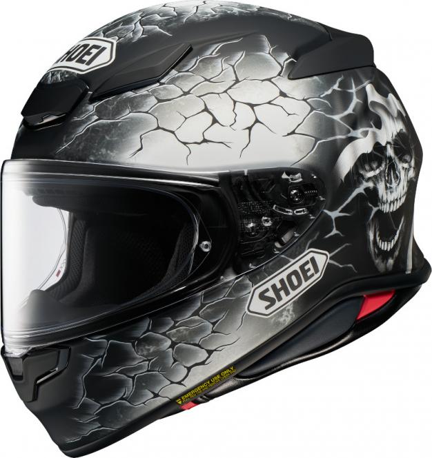 SHOEI NXR 2 GLEAM TC-5 MATT/SCHWARZ/WEISS 