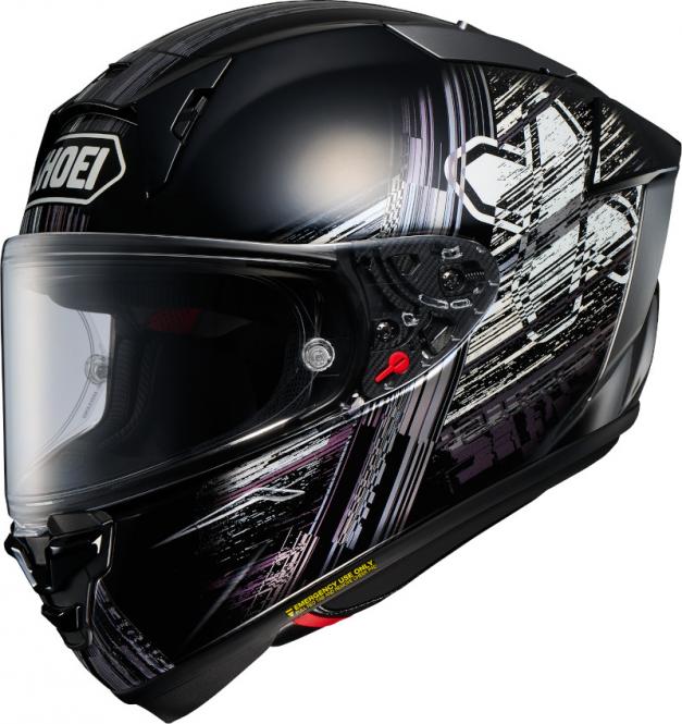 SHOEI X-SPR PRO CROSSLOGO TC-5 SCHWARZ/WEISS 