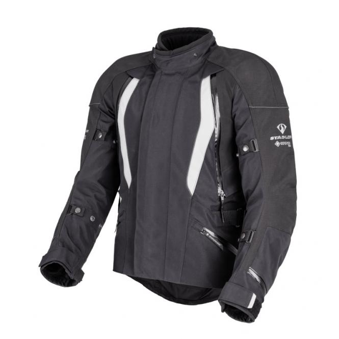 STADLER FREE SPORT PRO GORE-TEX JACKE SCHWARZ/SILBERGRAU 