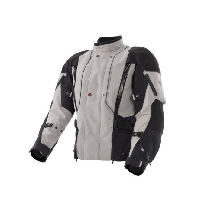 STADLER TREASURE PRO GORE-TEX JACKE SILBERGRAU/SCHWARZ 