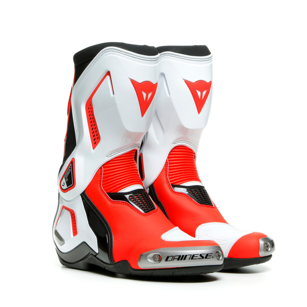 DAINESE TORQUE 3 OUT LADY STIEFEL SCHWARZ/WEIß/FLUO/ROT 