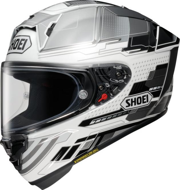 SHOEI X-SPR PRO PROXY TC-6 SCHWARZ/WEISS/GRAU 